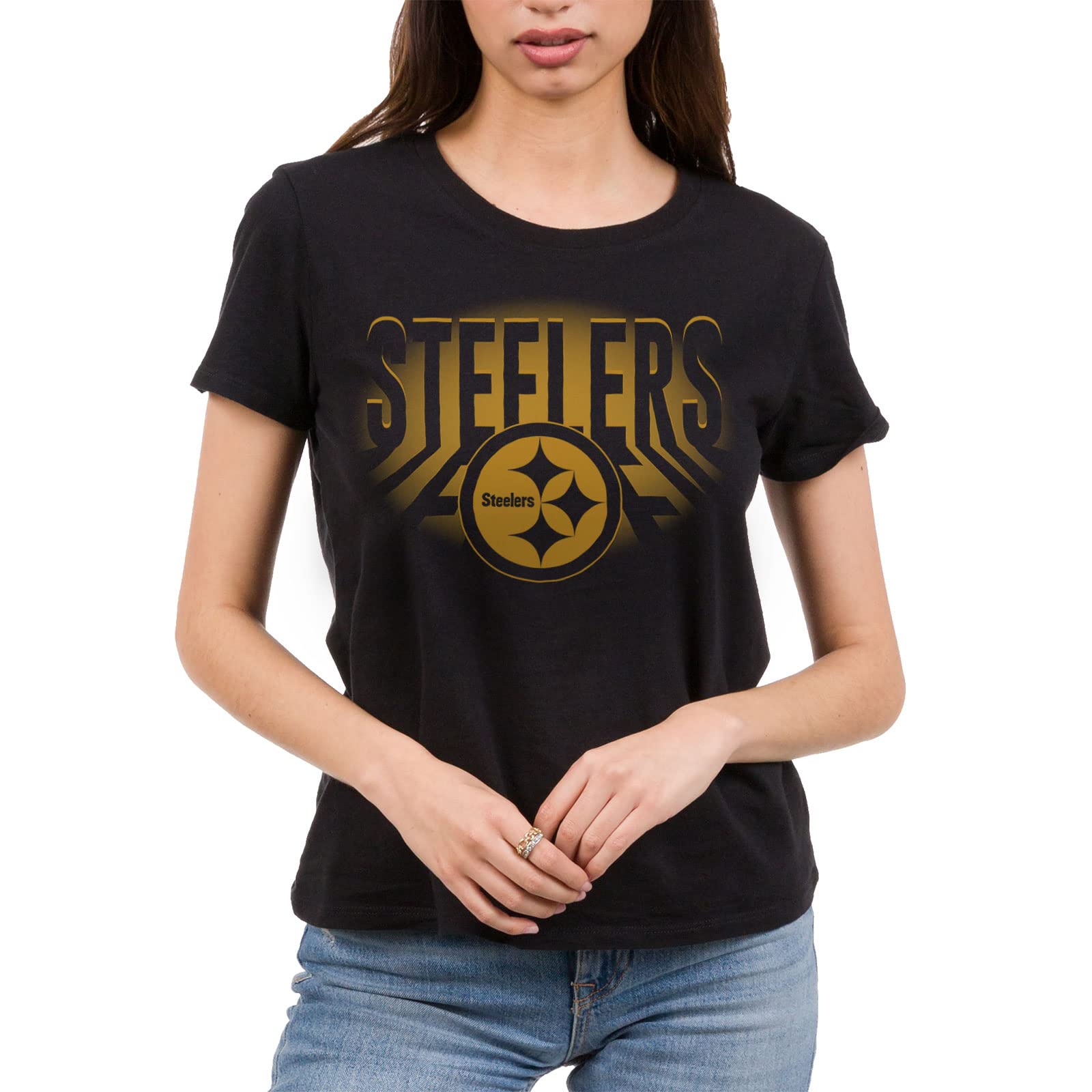 Junk Food Clothing x NFL - Pittsburgh Steelers - Team Spotlight - Women's Fan T-Shirt