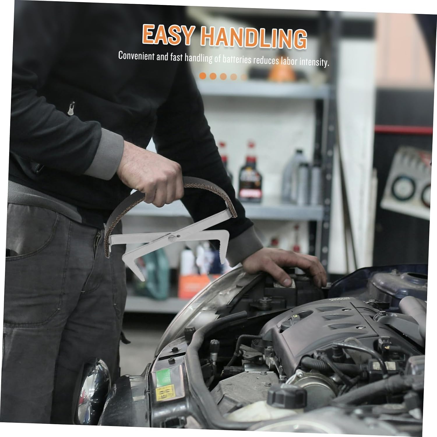 Heavy Duty Battery Lifting Tool Battery Carrying Handle Lightweight and Compact Design