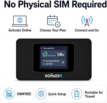 PocketFi X 4G LTE Black Mobile Hotspot Device with 10GB U.S. Data