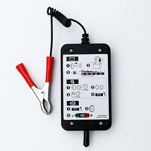 Miniatura 3 de Schumacher BT55U eléctrico compacto de batería de 6 voltios12 voltios24 voltios y alternador de 12 voltios para baterías VRLAAGMgel, estado de carga