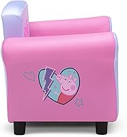 Vista 5 de Delta Children - Silla tapizada, diseño de Peppa Pig