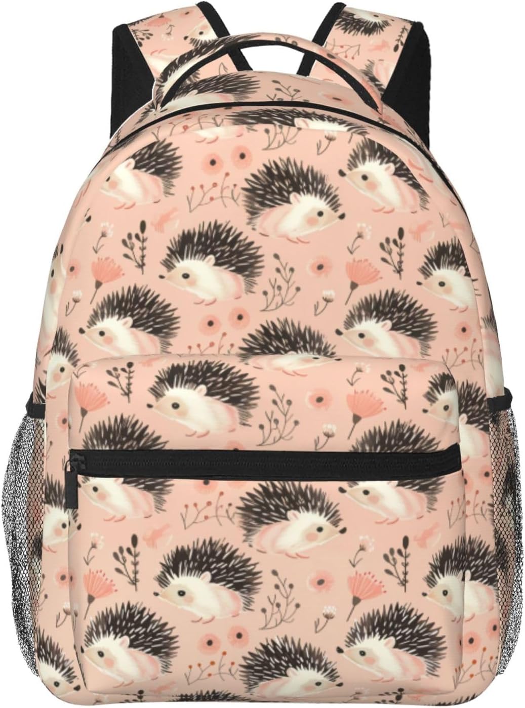 Detailed Fish Backpack for Travel Work School Sports Gifts, Durable Polyester Lightweight Camping Hiking Fishing Species Backpacks Aesthetic Bookbag for Women Men Teen, 15.7 Inch
