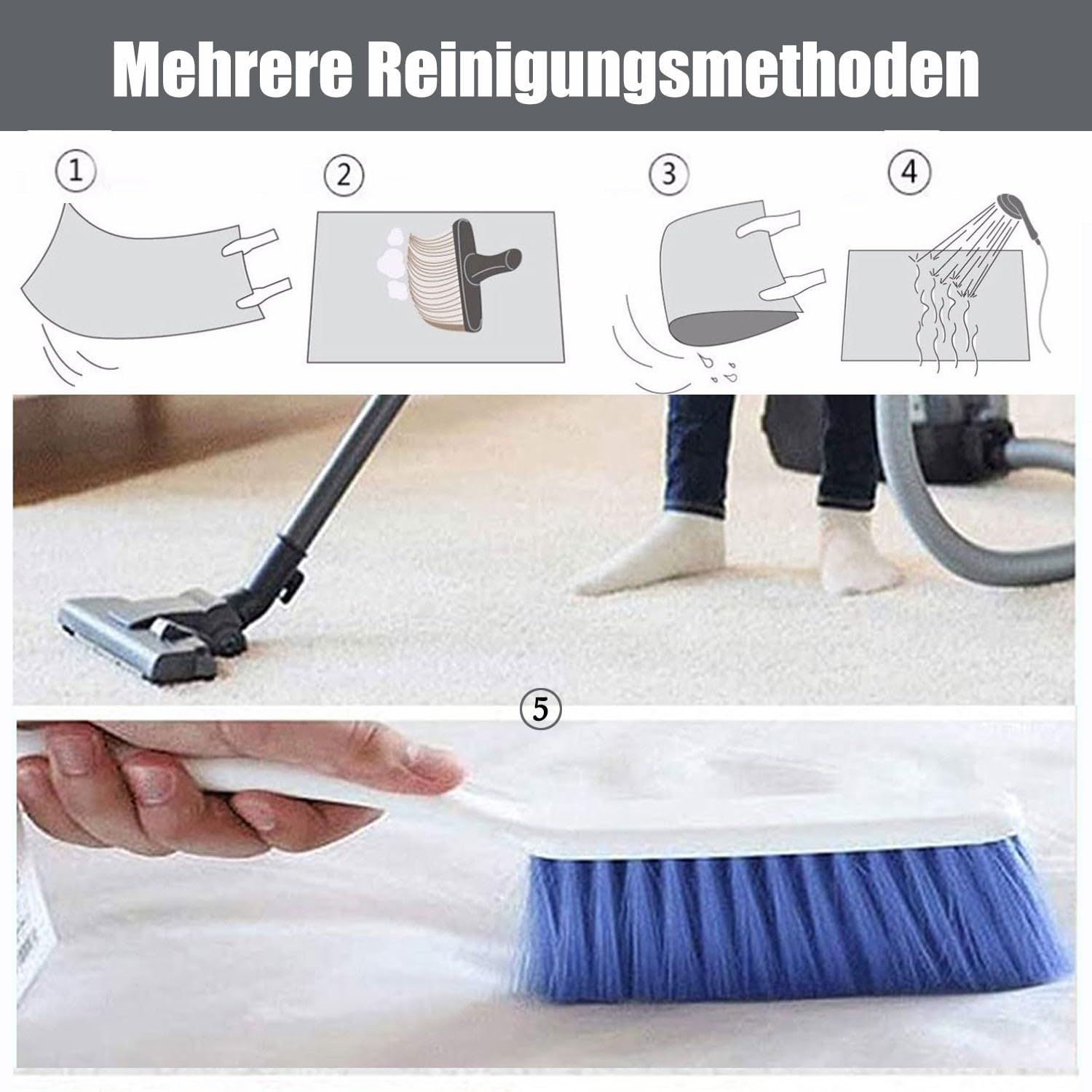 Tappeto Macchinine Per Bambini ZFHNYJWKL - Con Strade, 120x180 Cm, Antiscivolo, Lavabile, Per Camera Giochi - Foto 2