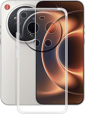 Phone Case for Xiaomi 17 Ultra 6.90", Clear TPU Soft Silicone Cover [Ultra-Thin X Anti Yellow] Shockproof Anti-Drop Protective Shell Cover for Xiaomi 17 Ultra - Transparent
