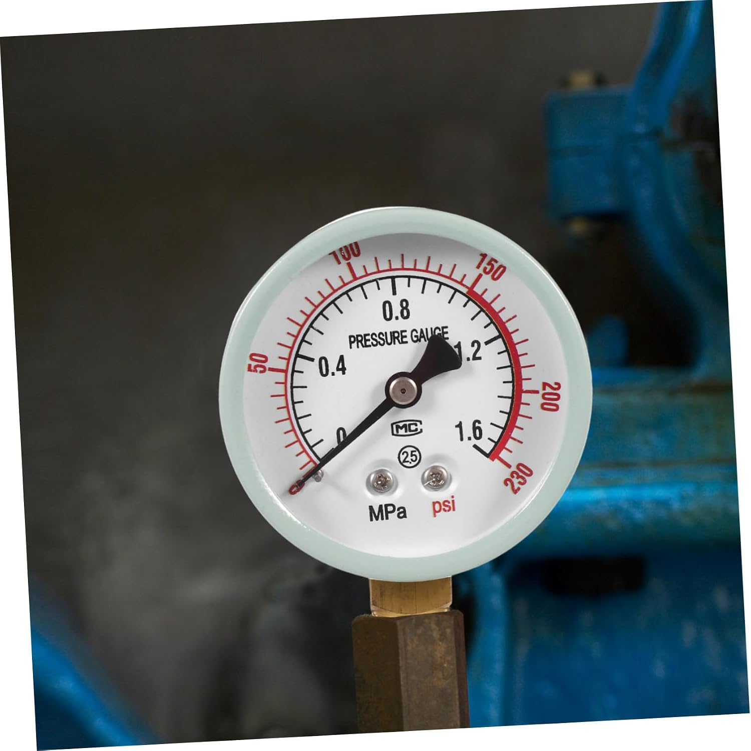 Pressure Gauge Diving Pressure Gauge Air Compressor Pressure Regulator Precision Engineering Easy to Install Random Color