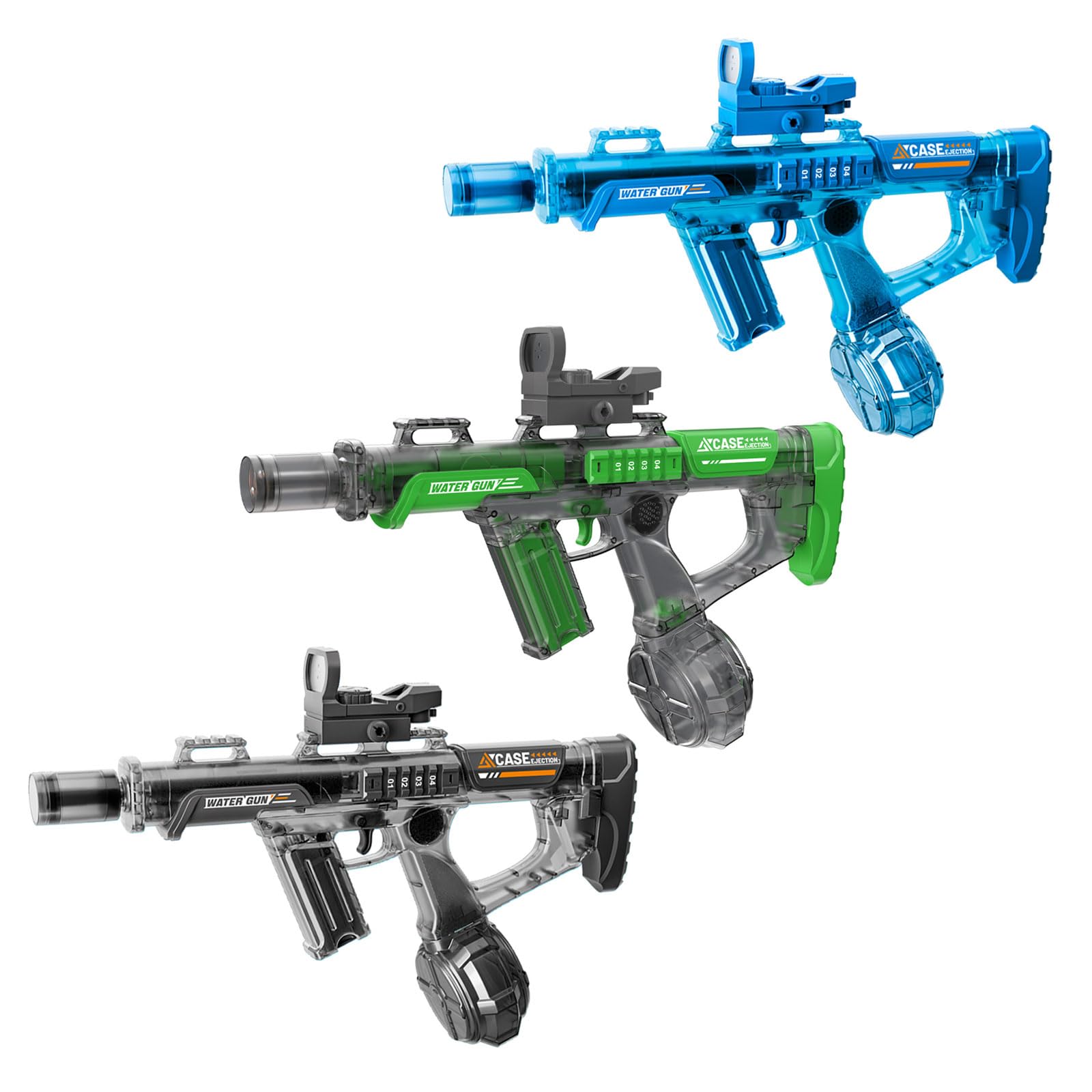 Giocattolo Multifunzione per Spruzzi d ' Acqua con Effetti Raggio Lampeggiante e Impugnatura ergonomica per Giochi all ' Aperto Gioco Combattimento in Acqua in Piscina sulla Spiaggia