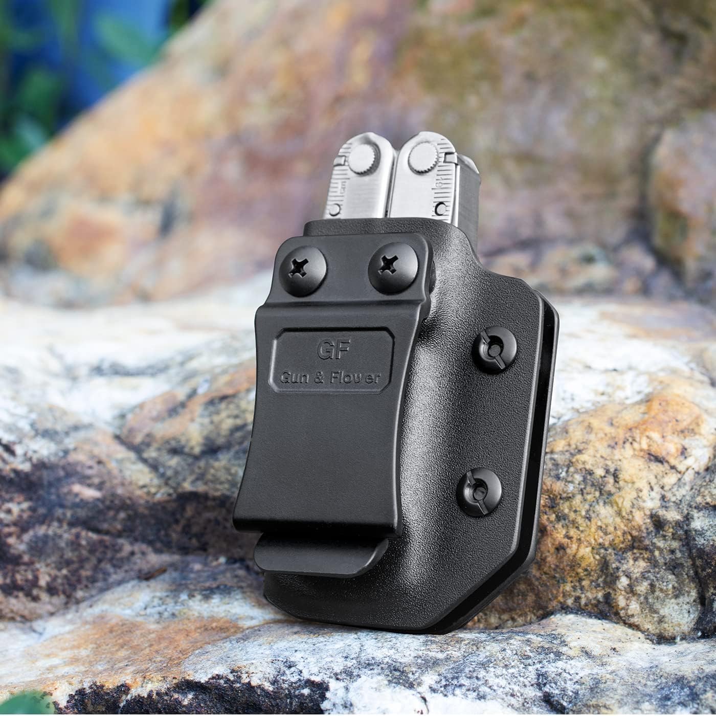 Kydex Sheath for Leatherman Skeletool, Multi-tool Pouch, Holster for Multi Tools, Adjustable Cant & Retention
