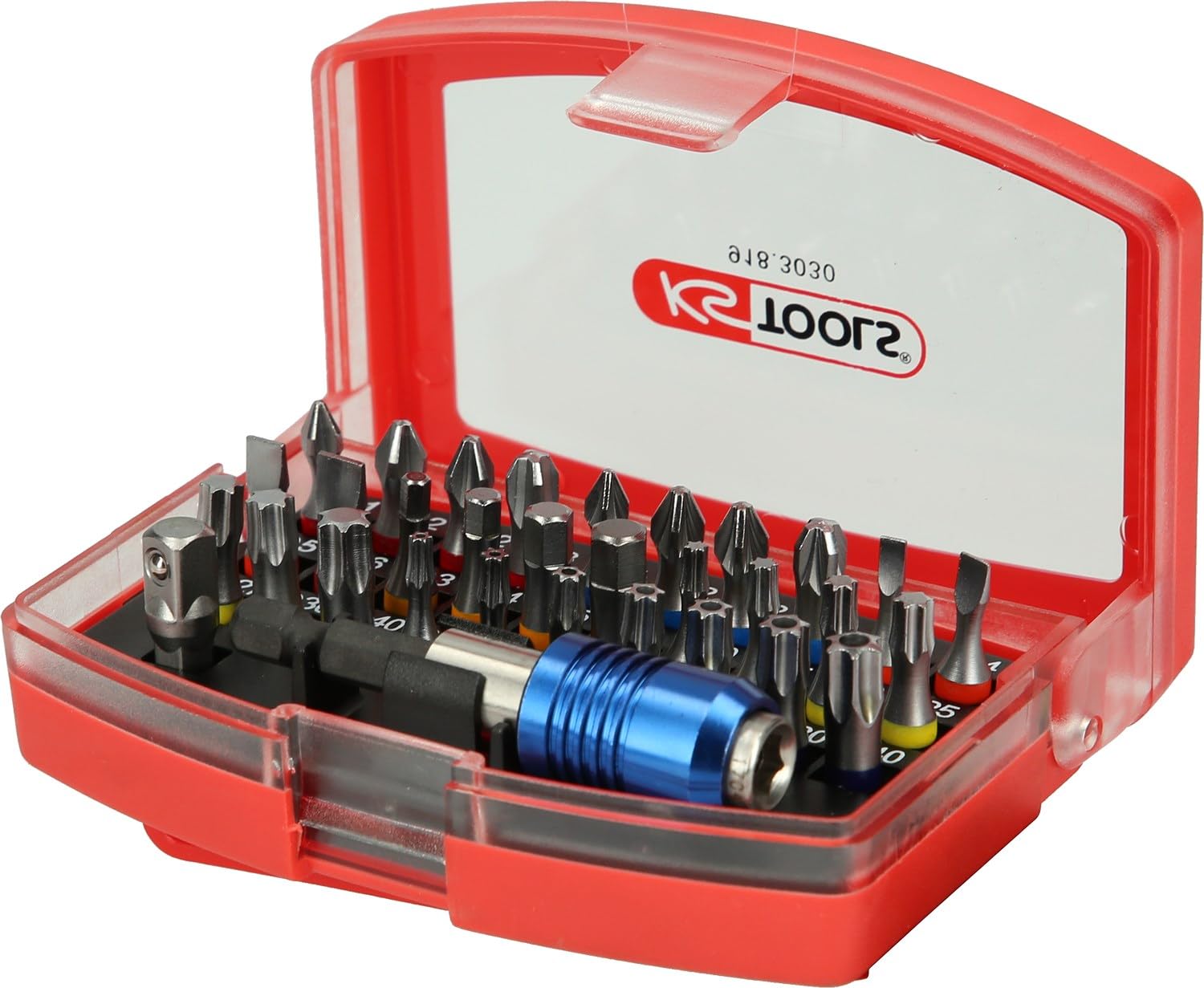 KS Tools 918.3070 Caja de puntas de 1/4" TORSIONpower, 71 pzs