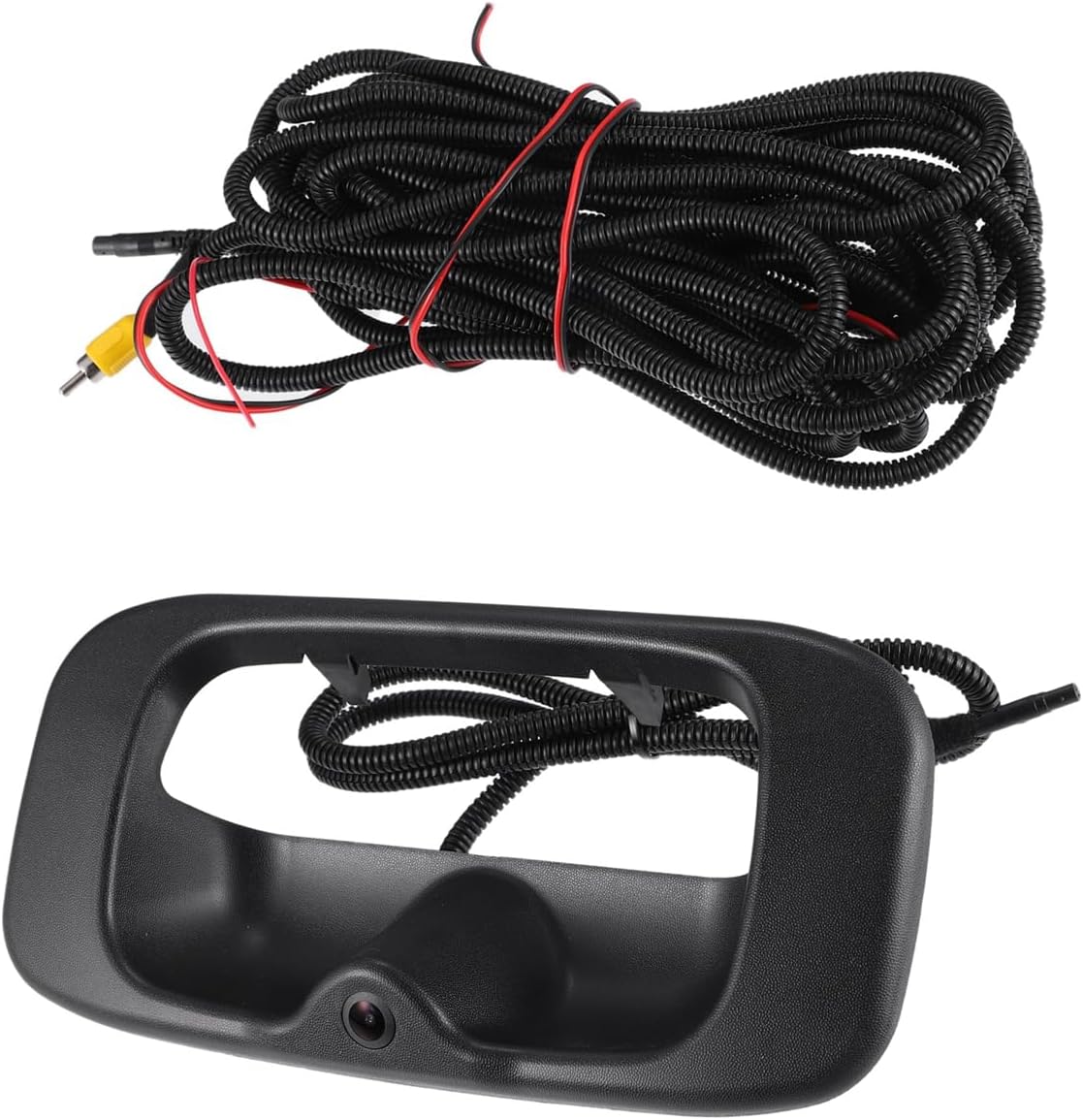 Backup Camera Tailgate Handle for Chevy Silverado 1999-2007 for GMC Sierra 1999-2007 / Rear Tailgate Handle Backup Camera/Durable / 1 Set/Black Replacement