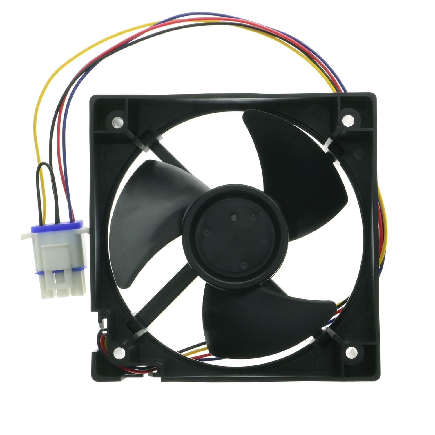 WR60X10340 Refrigerator Evaporator Fan Motor Compatible with GE Freezer Cooling Fan U11P14MS7A3-57A611 239D1371P001 Replaces AP6891698 PS12727431 EAP12727431 | Size 4.4 × 4.4 Inch