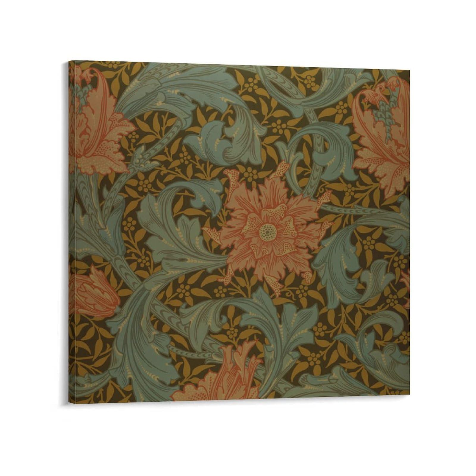 Poster a tige unique William Morris decoration d'interieur esthetique