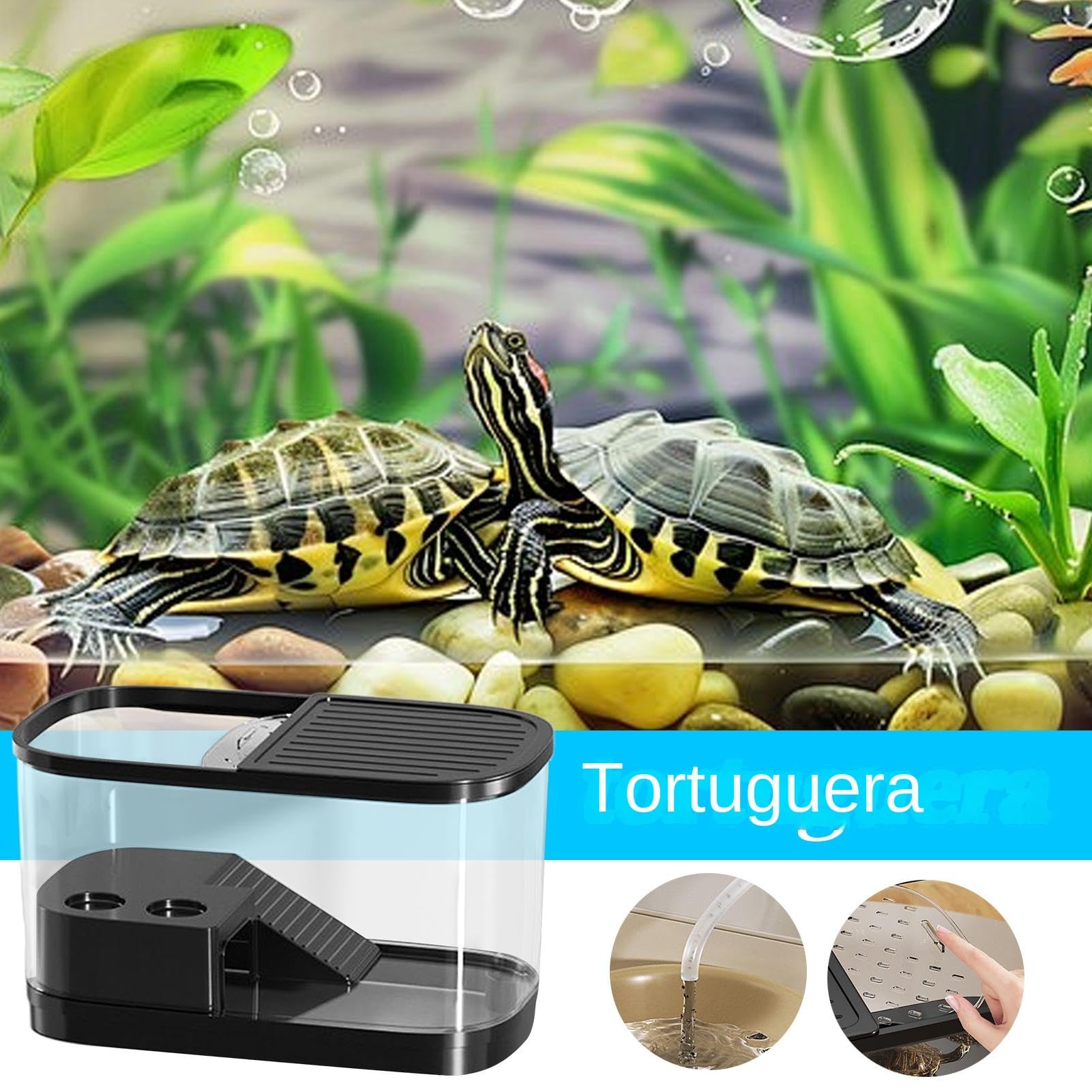 Akwarium dla żółwi Terrarium antyucieczkowe gadów