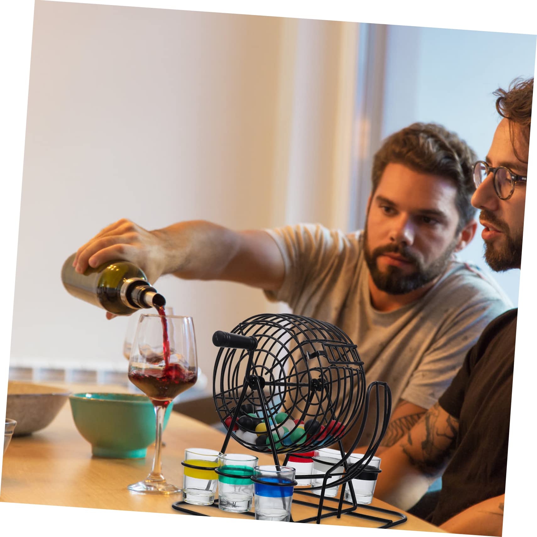 Abaodam 1set Interactive Funny Table Game Props Multifunctional Wine Table Toy for Parties Bars and Lightweight Portable Game Machine