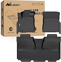 Vista 12 de Nilight Alfombrillas de TPE para Toyota Avalon 2013 2014 2015 2016 2017 2018 para todo tipo de clima, ajuste personalizado, forros de piso