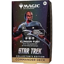 Magic The Gathering | Star Trek Collector's Edition Commander Deck - Klingon Fury English Version