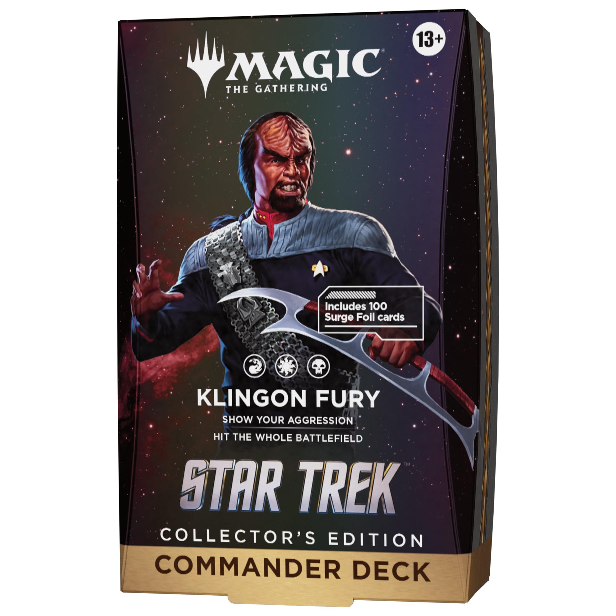 Magic: The Gathering | Star Trek Collector's Edition Commander Deck - Klingon Fury (English Version)