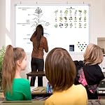 60"x40" Large Magnetic Whiteboard for Wall | Heavy Duty Dry Erase Board with Non-Glare Surface and Silver Aluminum Frame for Office & Classroom (Full Kit Included)