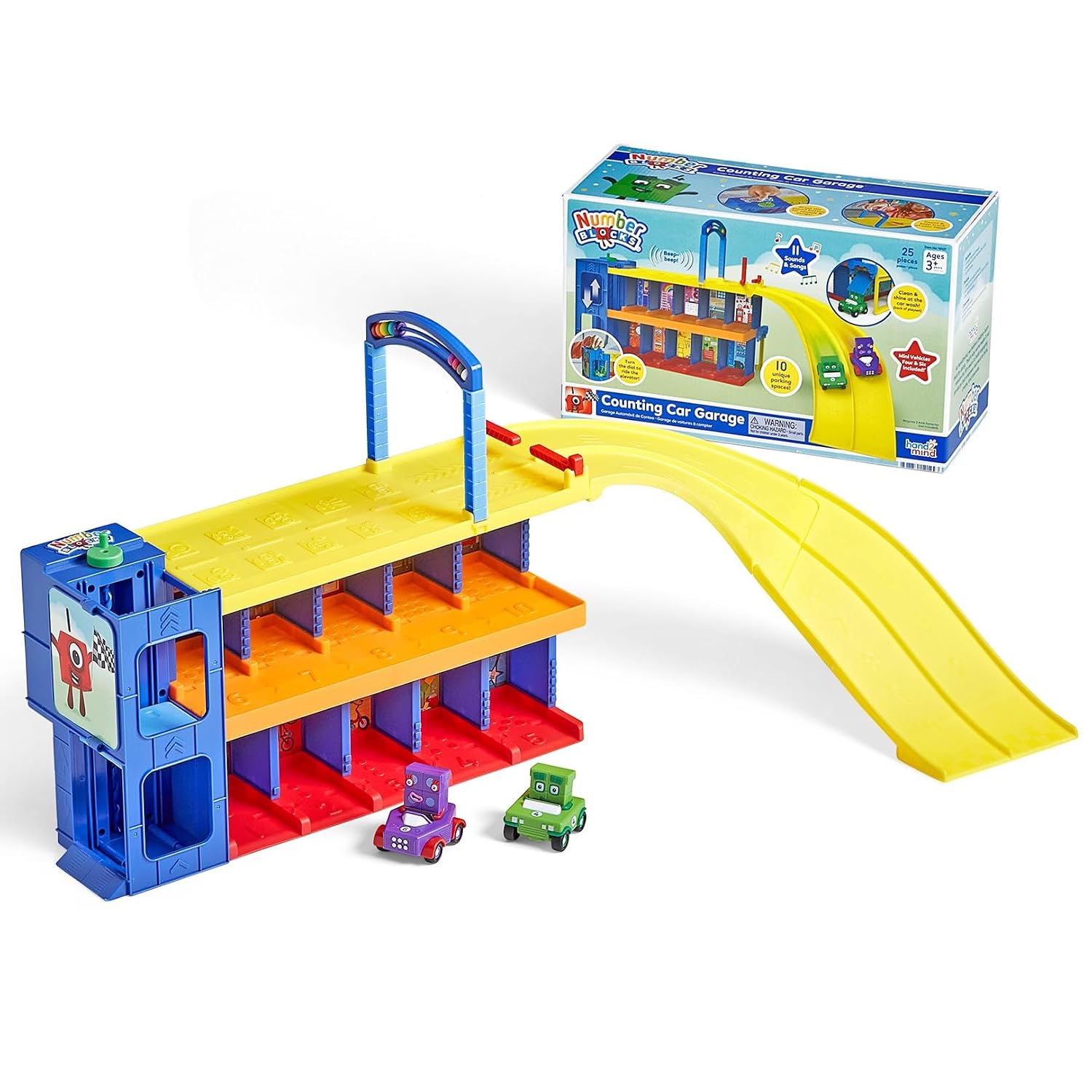 Number Blocks Racers Park, Play, Count, and Zoom Down The Racetrack with The Numberblocks ...
