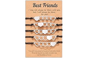 2/3/4/5Pcs Best Friend Bracelets Bff Matching Heart Bracelet