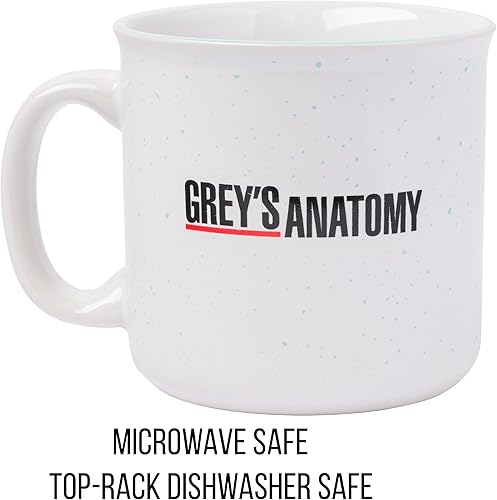 Miniatura 3 de Silver Buffalo Grey's Anatomy You're My Person - Taza de cerámica para caravana, 20 onzas