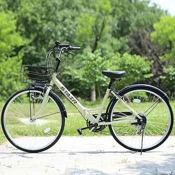 Amazon | 自転車 ママチャリ 折りたたみ自転車 26インチ シマノ