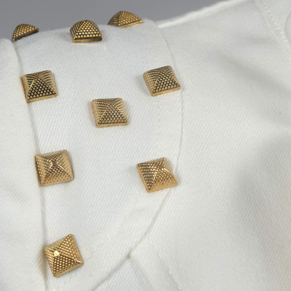 Fashion SX Womens Rivet Faux Leather Jacket Zipper Moto Biker Denim coat Motorcycle Outwear - Image 6