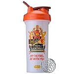 BlenderBottle Star Wars Shaker Bottle Pro Series Perfect for Protein Shakes and Pre Workout, May the Force Be With You, 28-Ounce