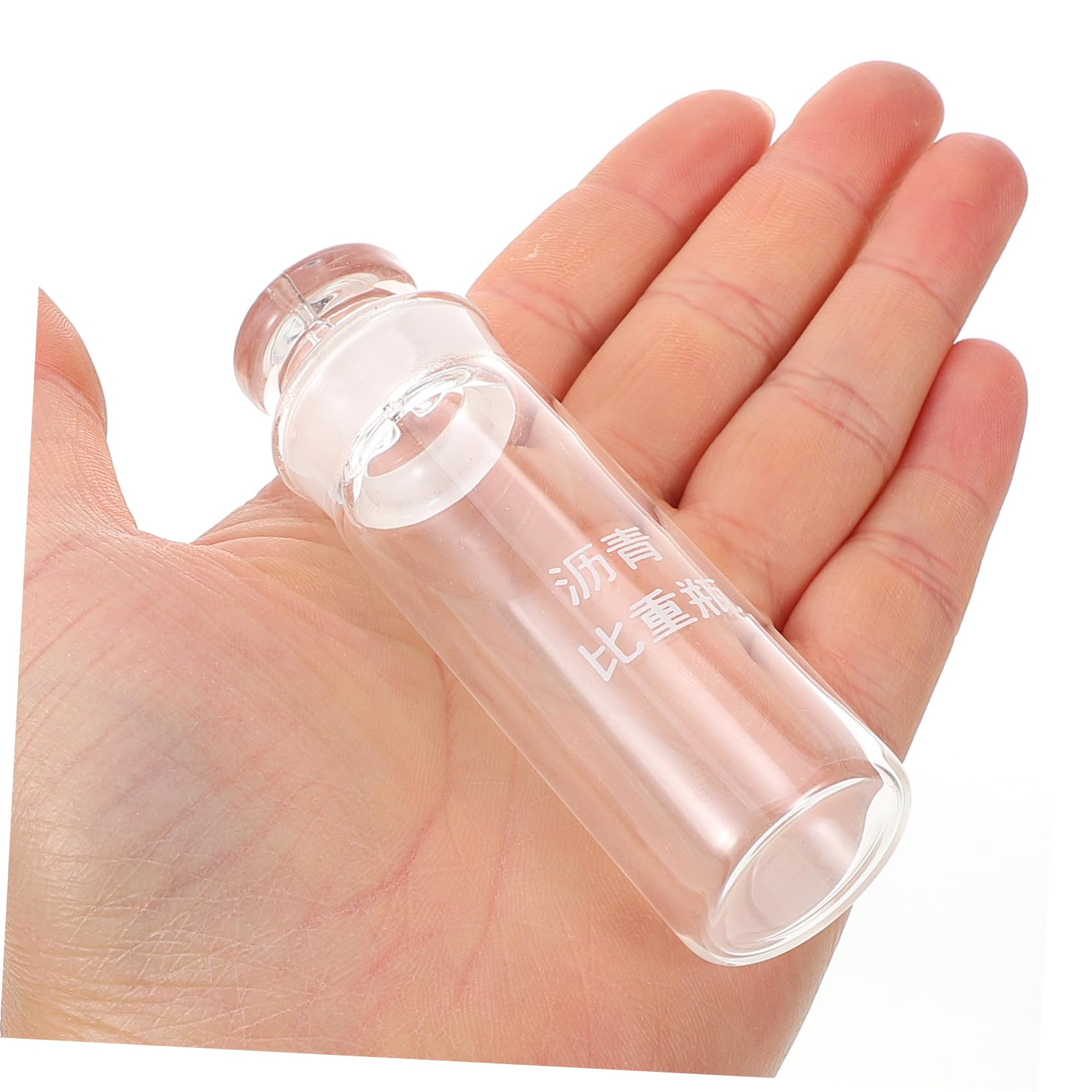 STOBAZA Glass Pycnometer Bottle for Asphalt Laboratory Glass Storage for Density Tests and Practical Design