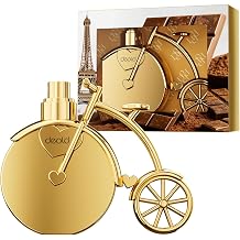 Unique Bicycle Bottle Eau de Parfum Unisex, Long Lasting Oriental Gourmand Fragrance 25ml 0.85 fl.oz, Sweet Dessert Perfume with Chocolate, Caramel, Coffee & Vanilla Notes
