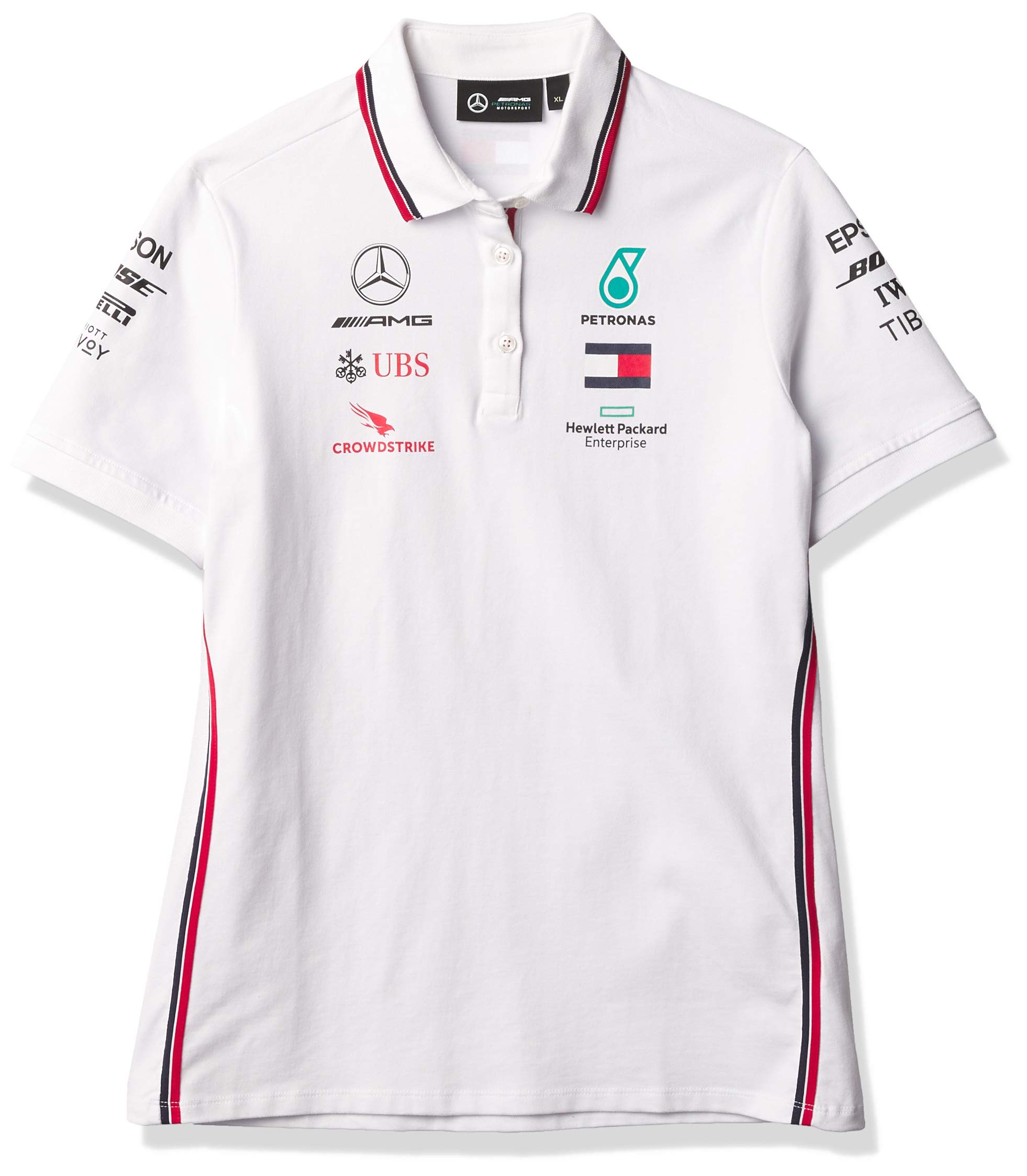 Mercedes AMG Petronas Women's 2020 Team Polo White
