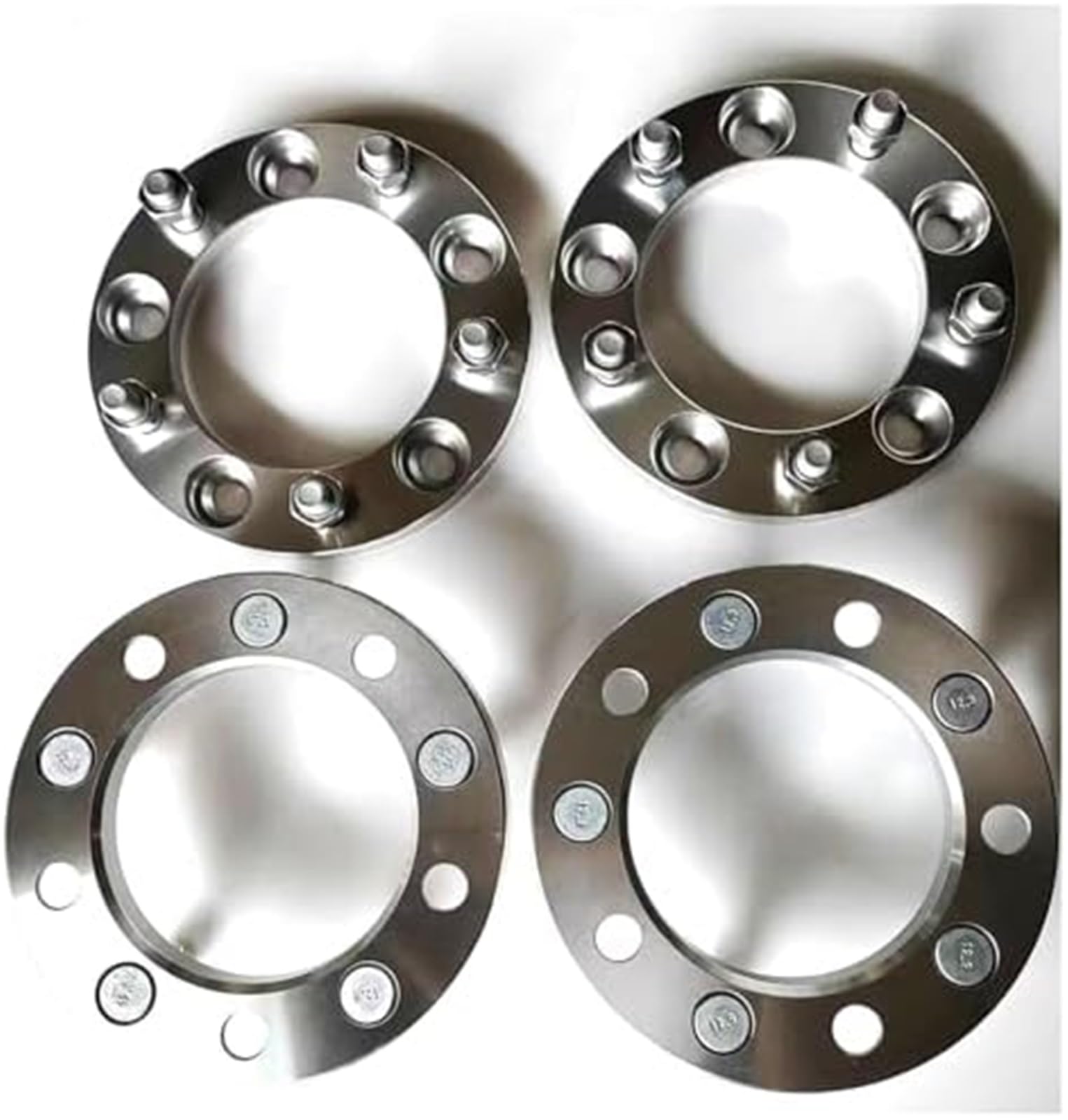 Dystans koła zawieszenia Adaptery kół 2 szt. Piasty, dla przekładek centrycznych, TOYOTA, Lexusa, Scion, Pontiaca(BLACK 15mm Silver)