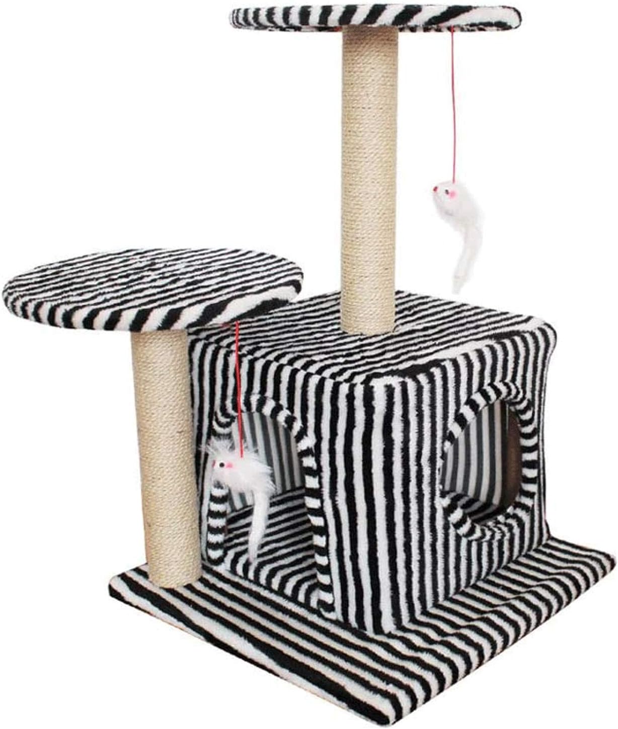 Double Hole Pet Cat Cat Climbing Frame Cat Scratching Post