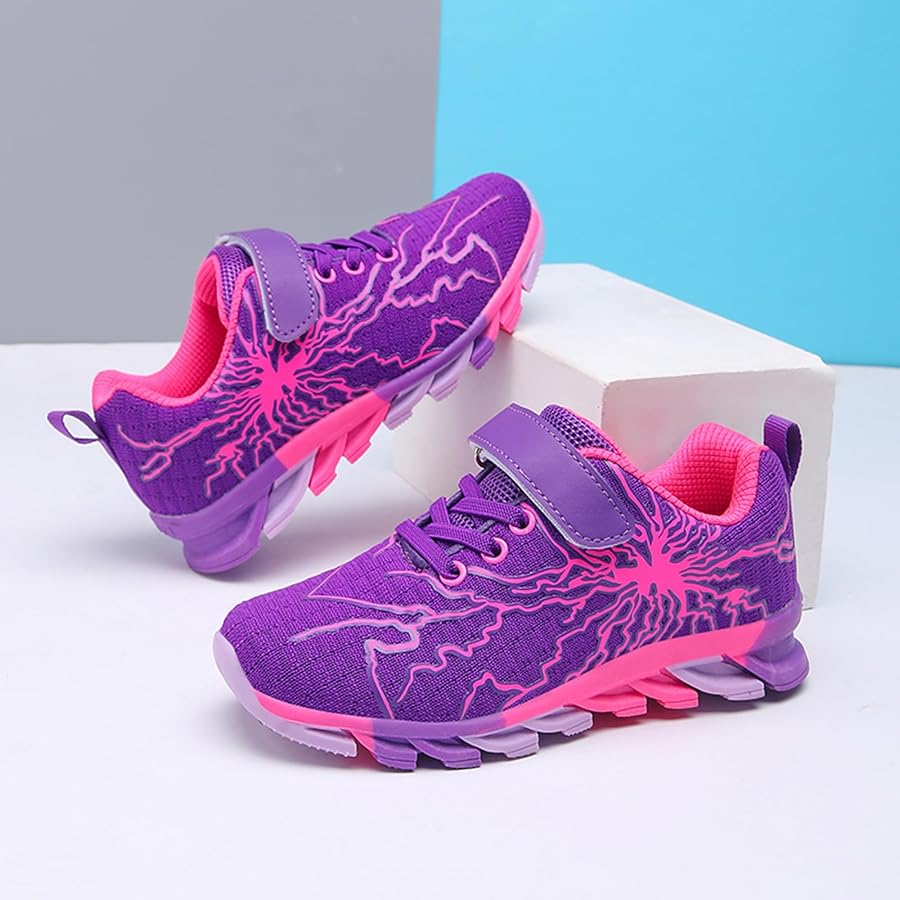 Amazon.com | Sypsfwco Boys Girls Sneakers Mesh Breathable Fashion