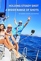 Vista 9 de Palo selfie, 4 en 1, mini trípode para selfie, extensible y portátil, soporte de trípode estable con control remoto inalámbrico desmontable