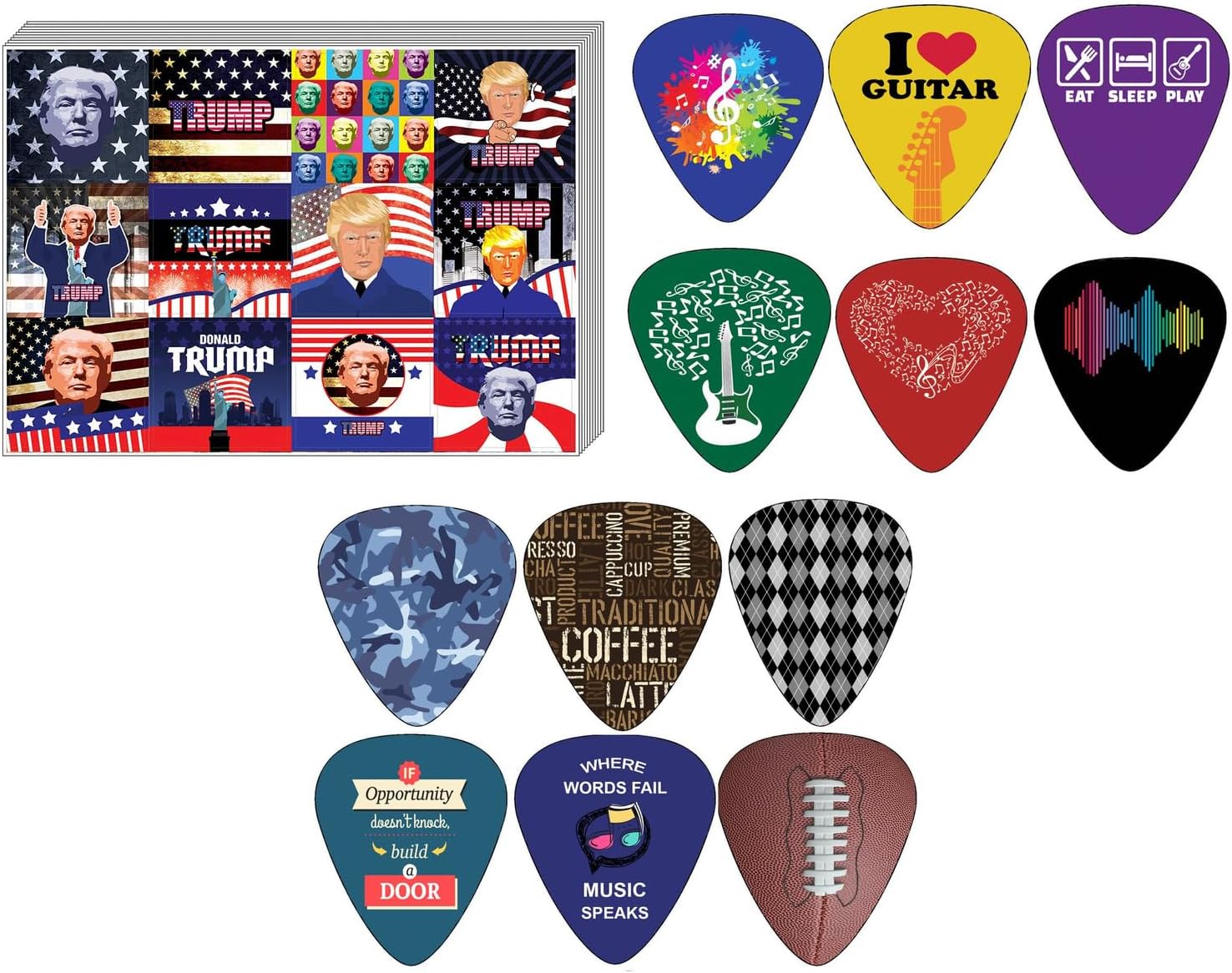 Creanoso Assorted Variety Bundle - Trump President Collec 3 Pack Set