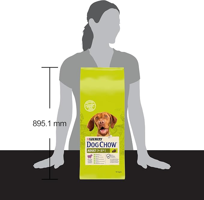 Dog Chow-Yetişkin Kuzu Etli Köpek Maması 14 Kg
