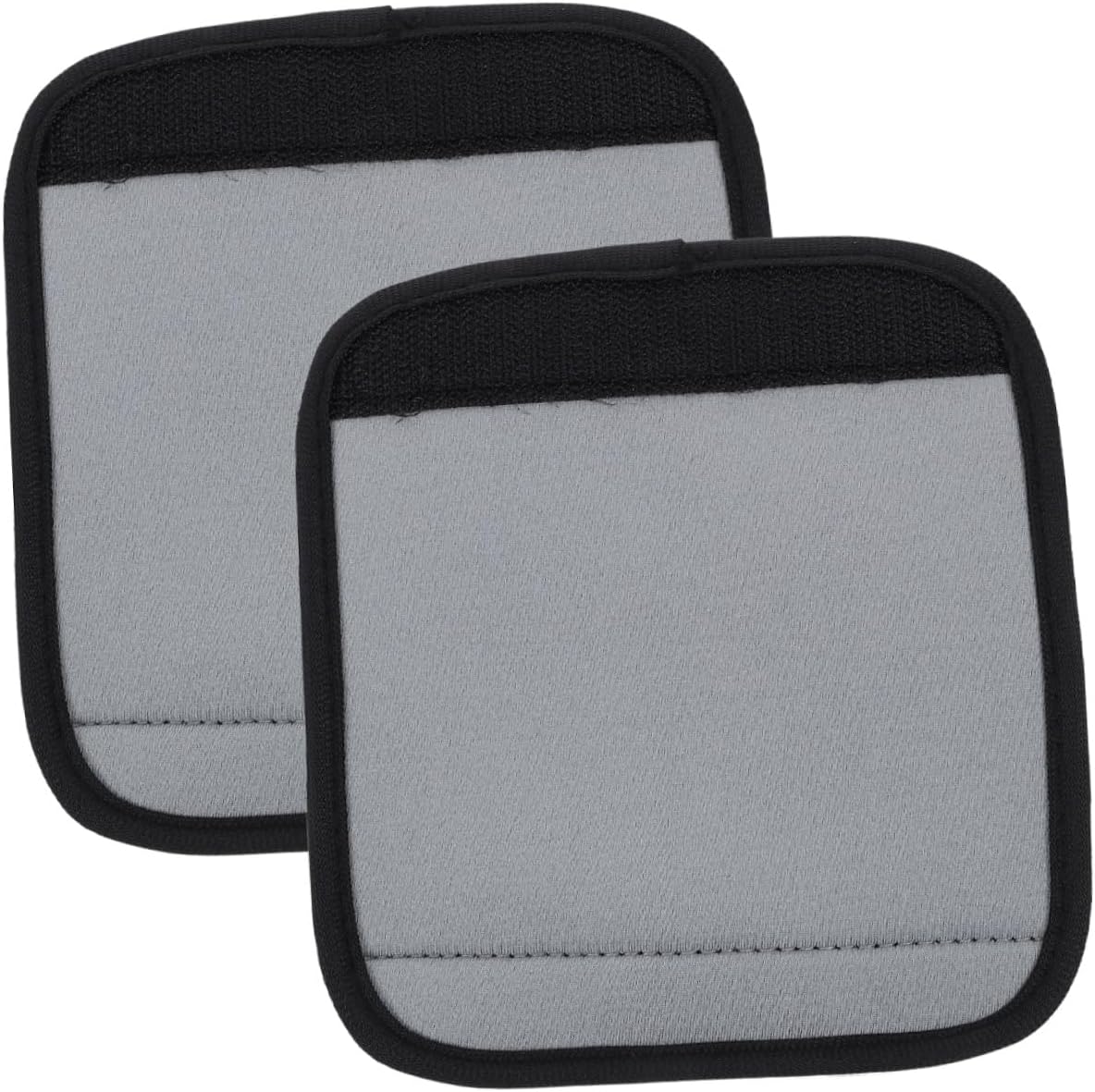 Hemobllo 2 pezzi Copri Maniglie per Valigie Grigio Copertura Protettiva e Morbida per Manici Accessorio Leggero e Flessibile per Viaggi e Aeroporto Facilita Riconoscimento e Trasporto