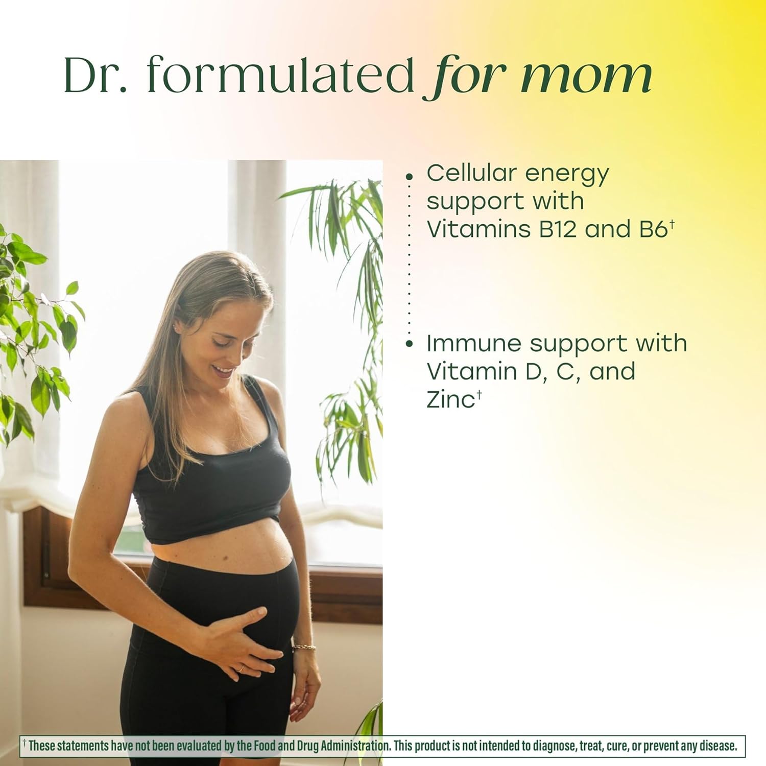 MegaFood Baby & Me 2 Prenatal Vitamins for Women Gummies with Folic Acid and Choline for Baby’s Brain Development; Plus Real Fruit- Red Raspberry Flavor - 60 Gummies (30 Servings) - Image 4