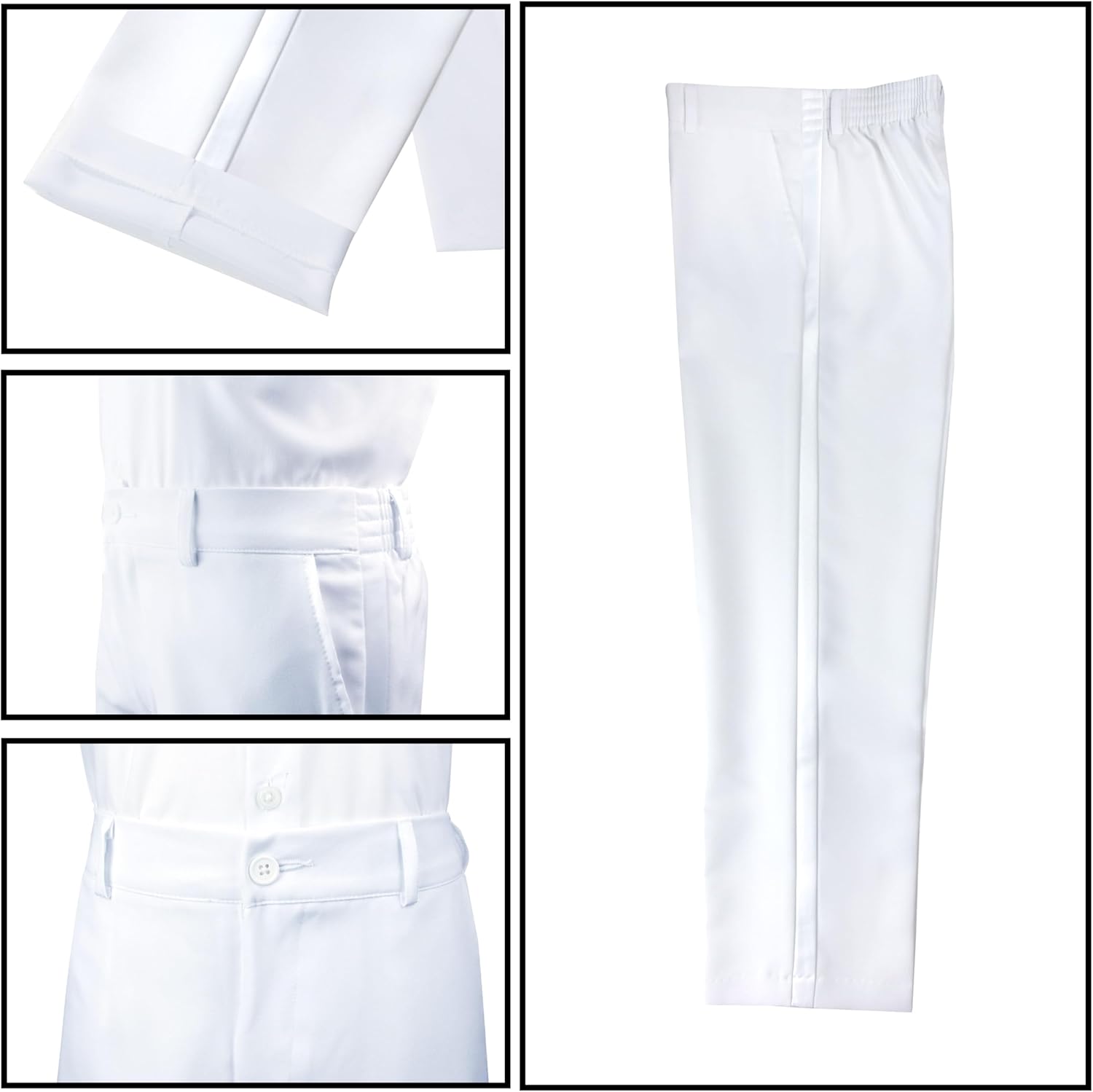 Spring Notion Baby, Toddler, and Boys' Classic Fit Tuxedo Suit Set, No Tail – Weddings, Baptism, and Christening