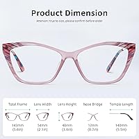 Vista 2 de Blue Light Glasses for Woman & Men,Computer Glasses for Men &Women-Anti Fatigue,HD Screen Glasses for Office,Reading
