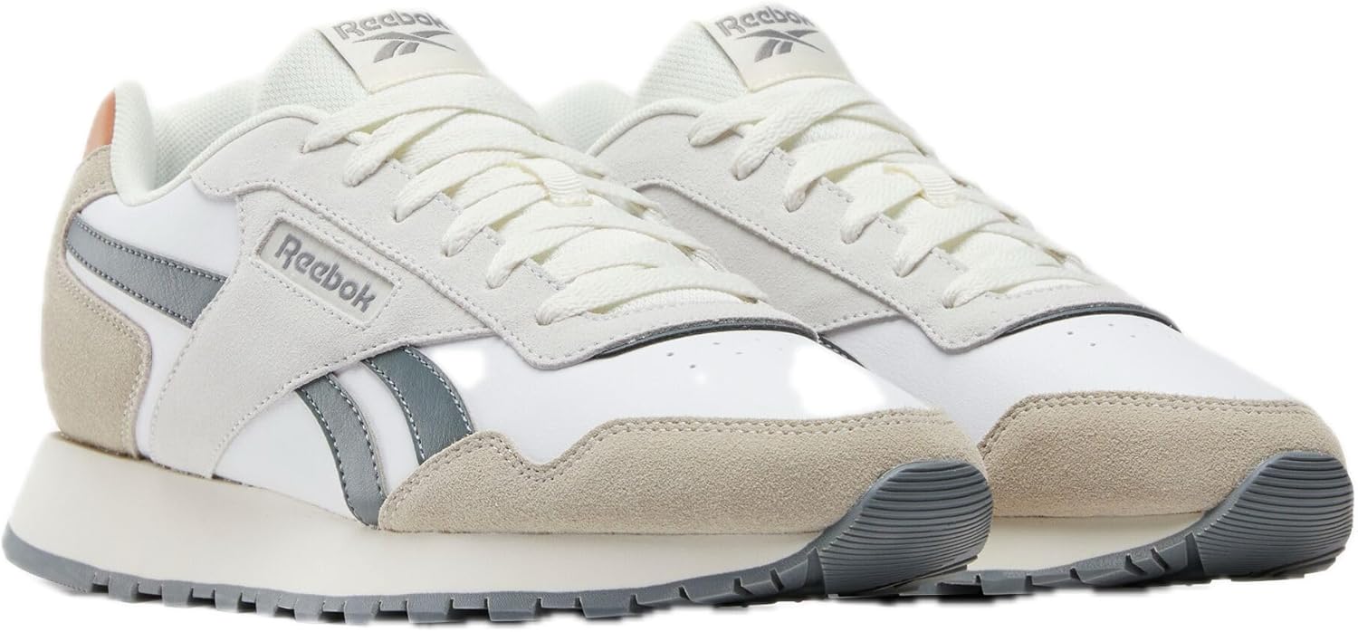 Reebok Unisex Glide Sneaker, Moonstone/White/Grey 5, 9.5 Women/8 Men - Image 2