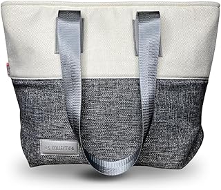 شنطة صيفية عصرية متعددة الاغراض من قماش الخيش الناعم للنساء من بي اس كوليكشن