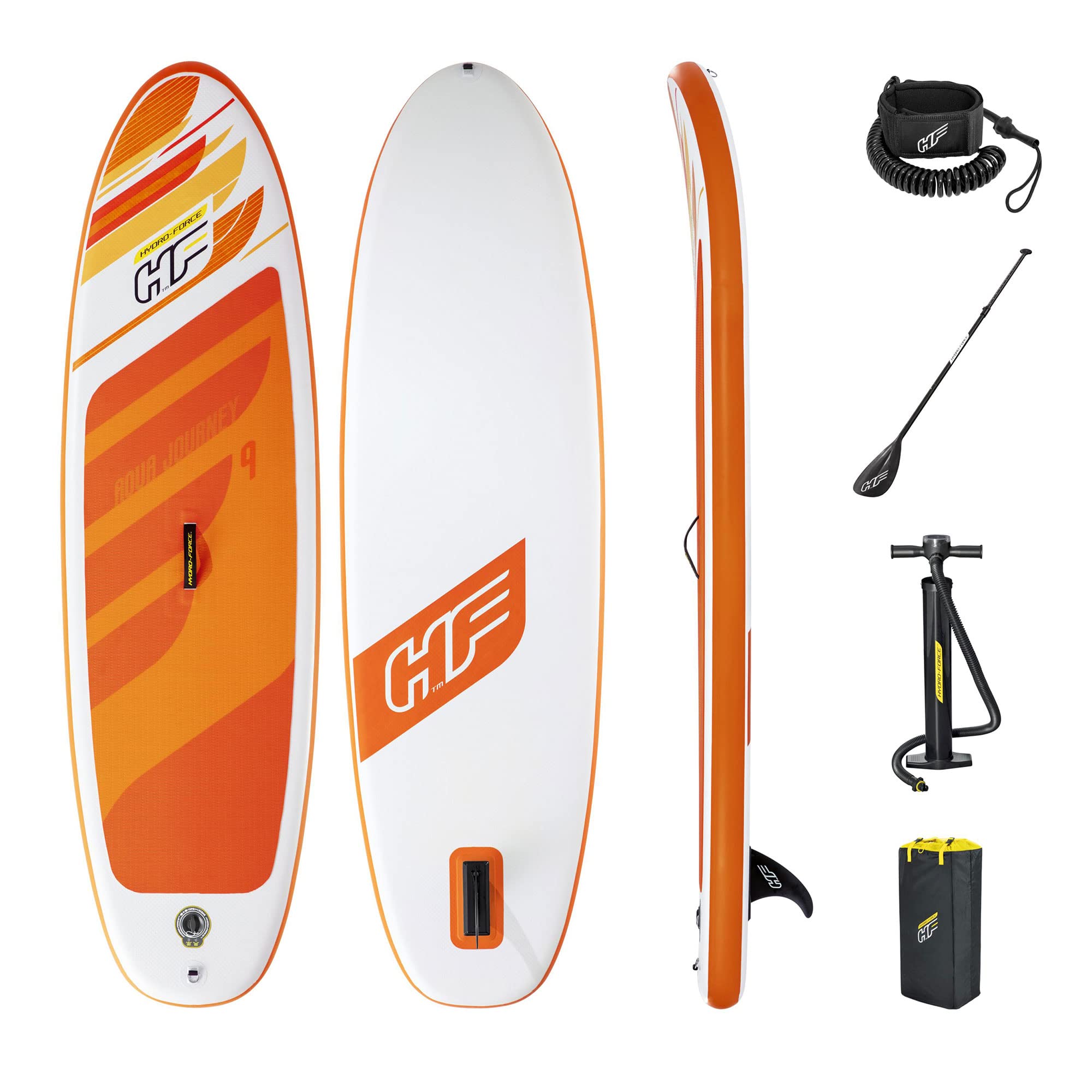 Photo 1 of * sliced open*Hydro-Force™ Aqua Journey Inflatable Stand-Up Paddleboard Set 2.74 m