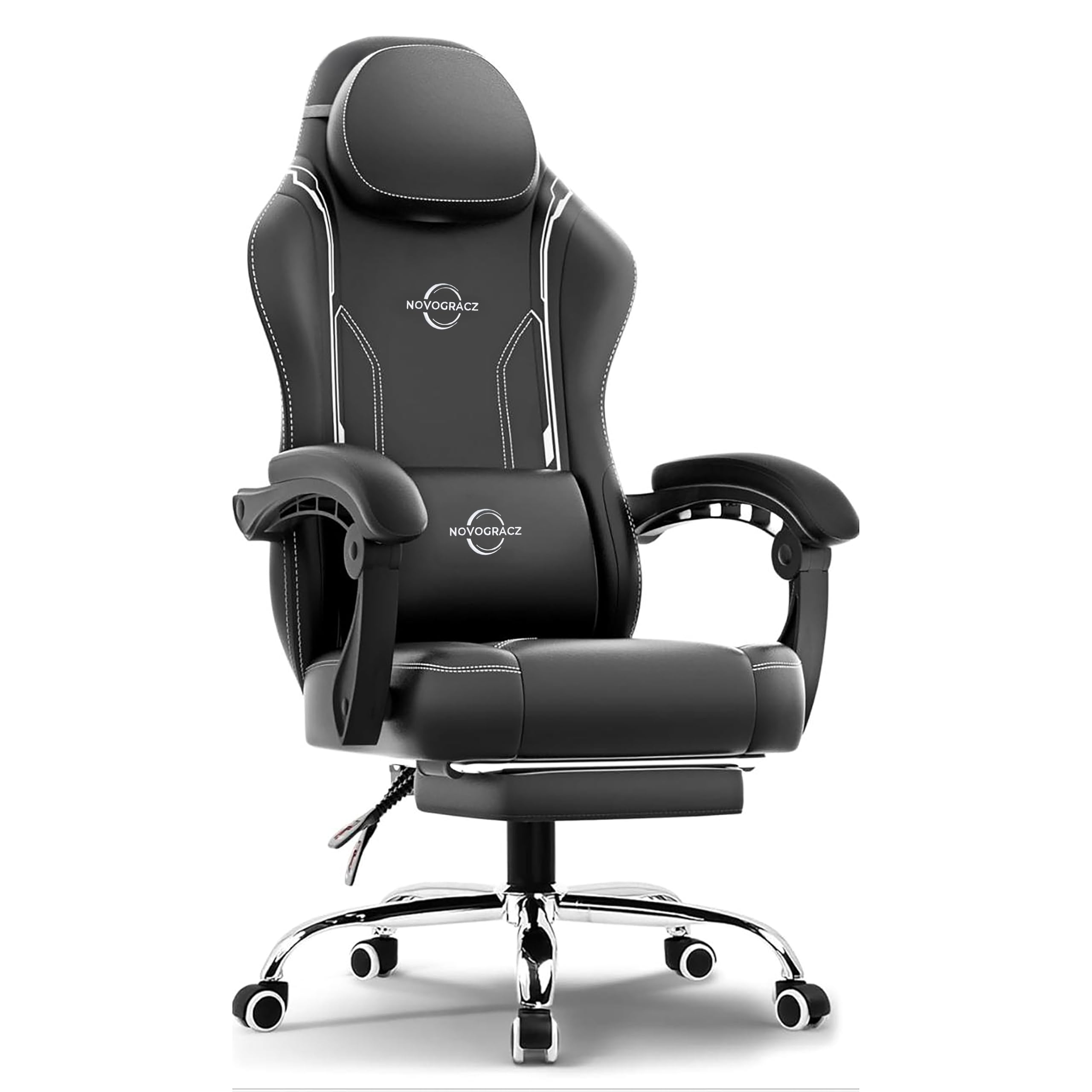 Novogracz VALKYRIE Elite Gaming Chair - Reclining Ergonomic +
