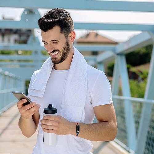 Miniatura 9 de MAXZOOL Pulseras de alerta médica para mujeres y hombres  Pulsera de identificación médica para hombres  Pulsera de conciencia de enfermedades de