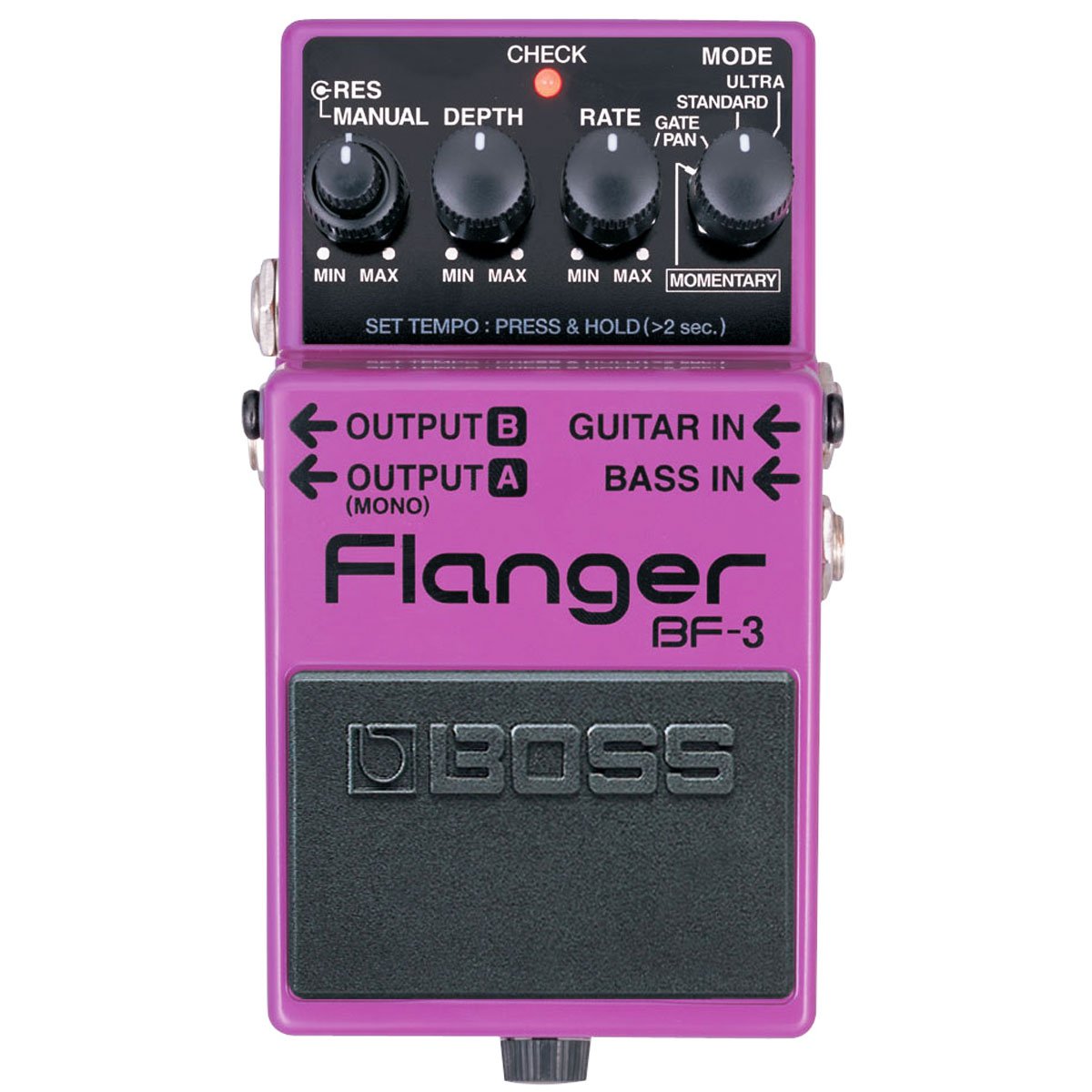 Boss BF-3 Flanger + keepdrum Netzteil 9V