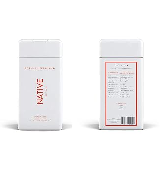 Native Body Wash - Citrus & Herbal Musk - 11.5 oz 340ml