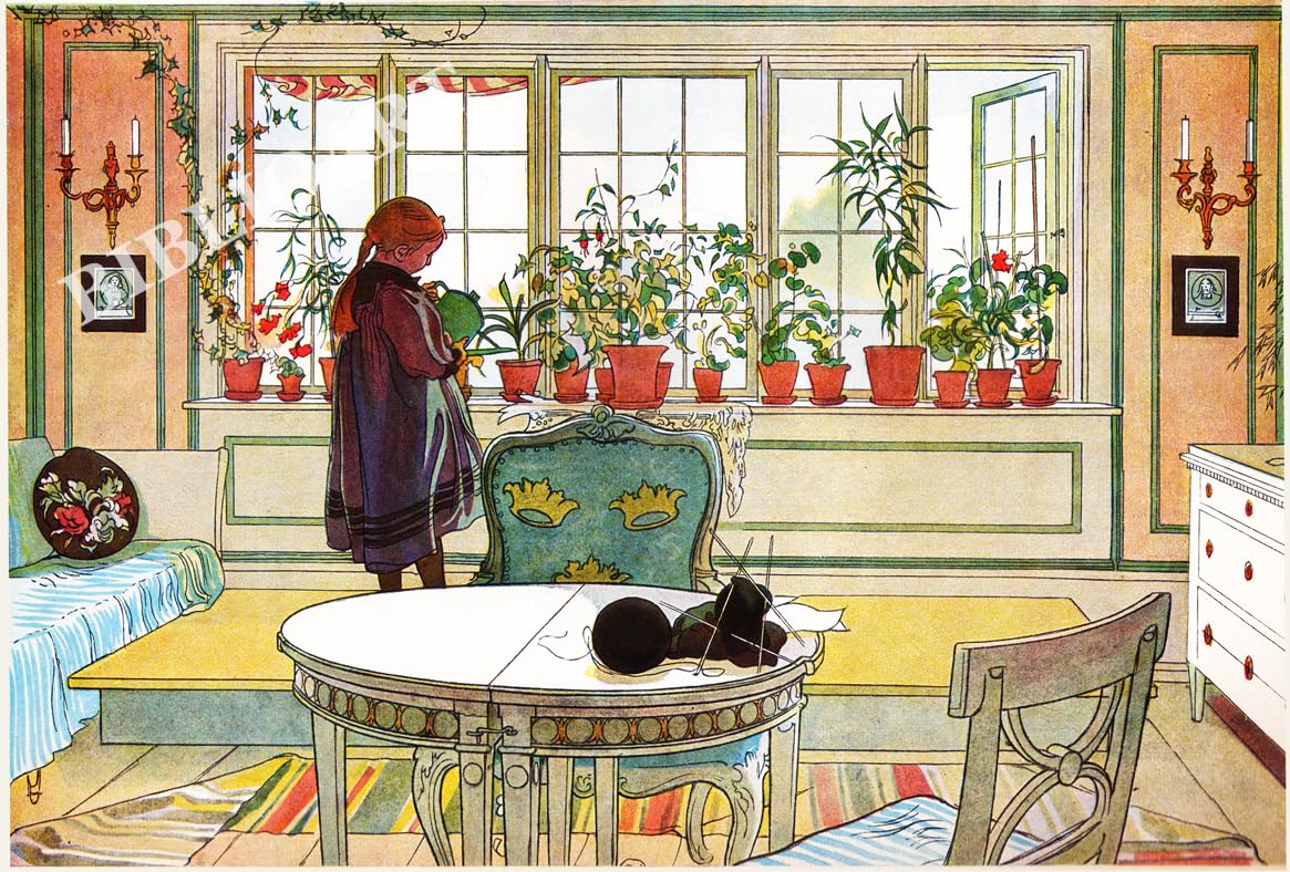 Amazon | BiblioArt Post Card Series 北欧の画家 カール・ラーション
