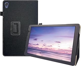 (NOT for T10M Pro) Vortex T10 Tablet Case, Transwon Case for Vortex T10 Tablet/Vortex T10M Tablet 10.1 Inch, Vortex T10M Tablet Case - Black