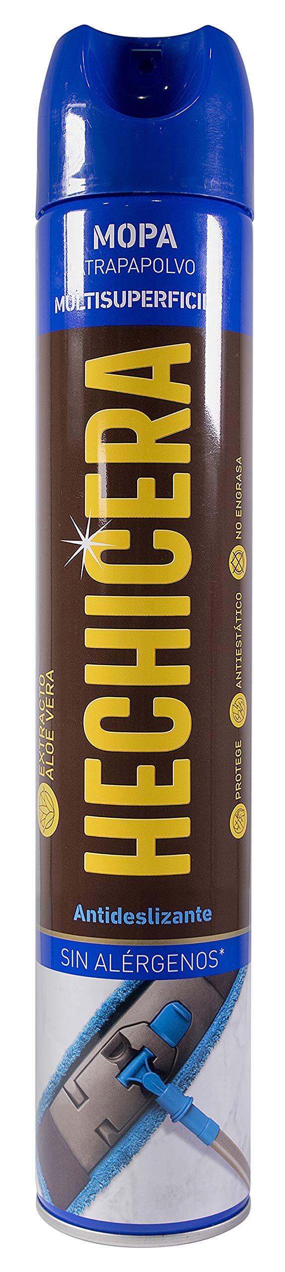 Aerosol Atrapa Polvo Multisuperficies Cera de Abeja Antideslizante 750 ml